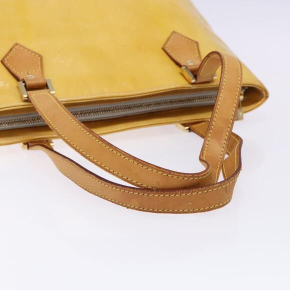 LOUIS VUITTON Monogram Vernis Houston Hand Bag Gris M91053 - Picture 7 of 16